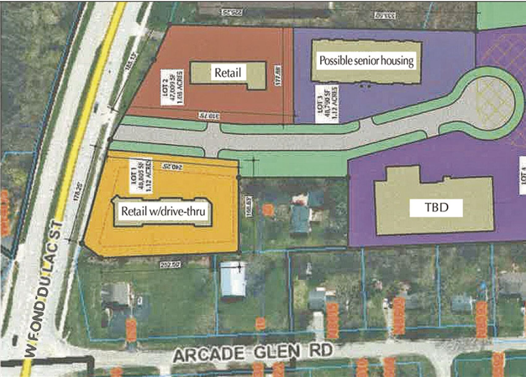 West Fdl St development
